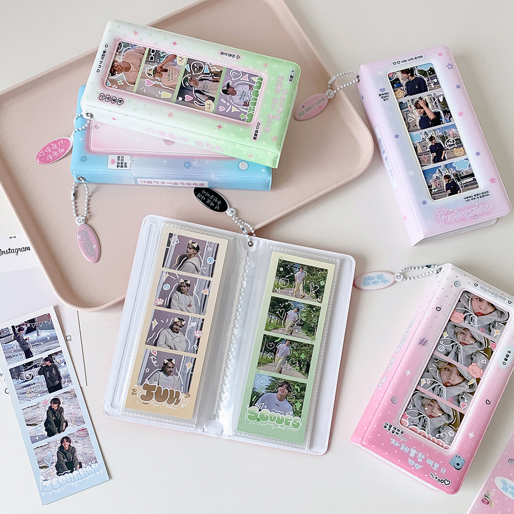 Korean Lifestyle Student - Album Portafoto a 4 Pannelli Stile