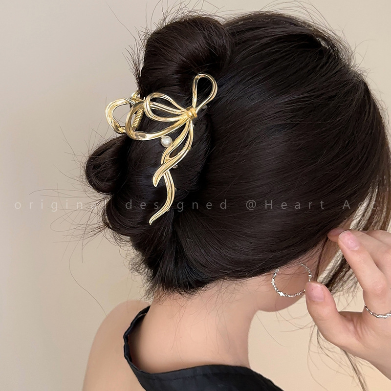 Korean Luxury Lifestyle - Fermaglio per Capelli in Metallo Lusso