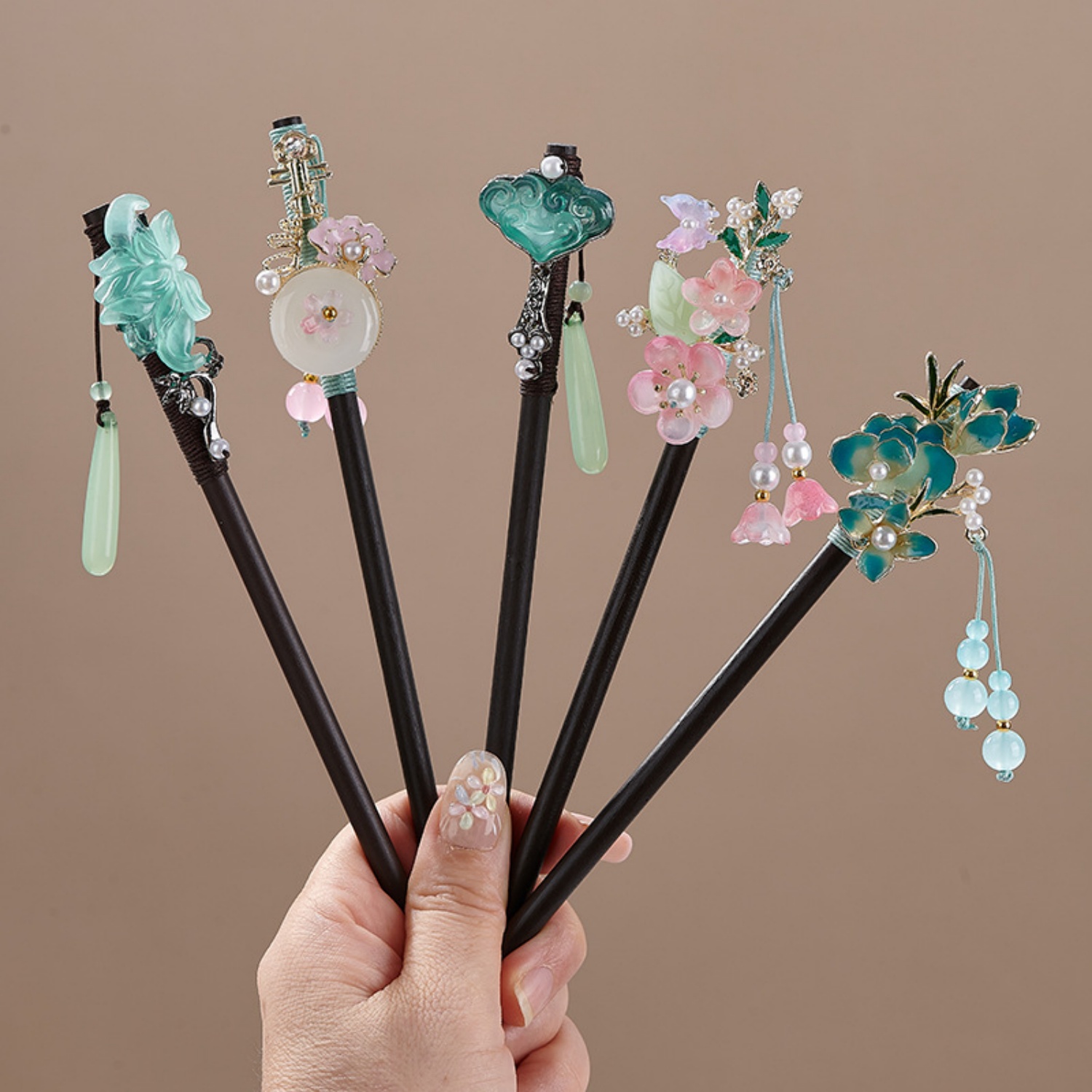 Hanbok Hair Pin - Fermaglio per capelli vintage a forma