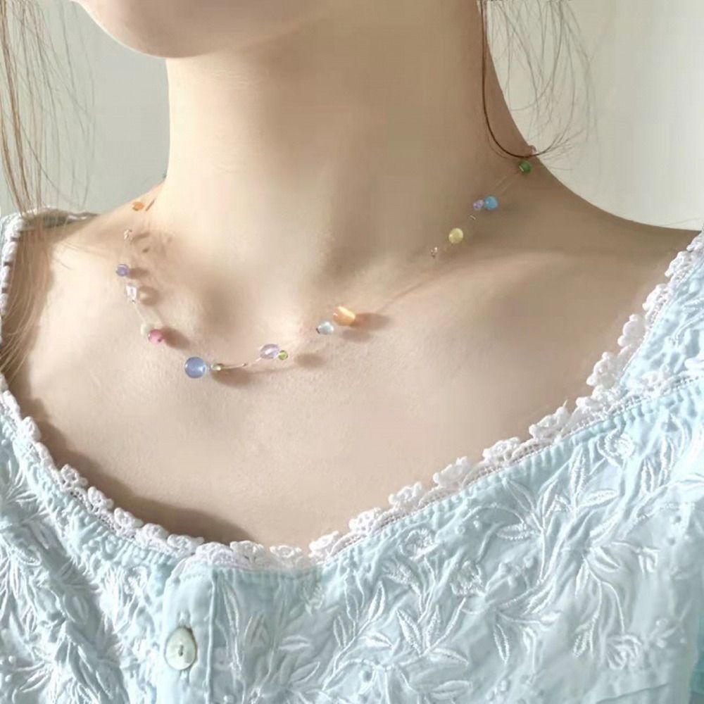 Korean Daily Lifestyle - Collana in Lega Stile Coreano con