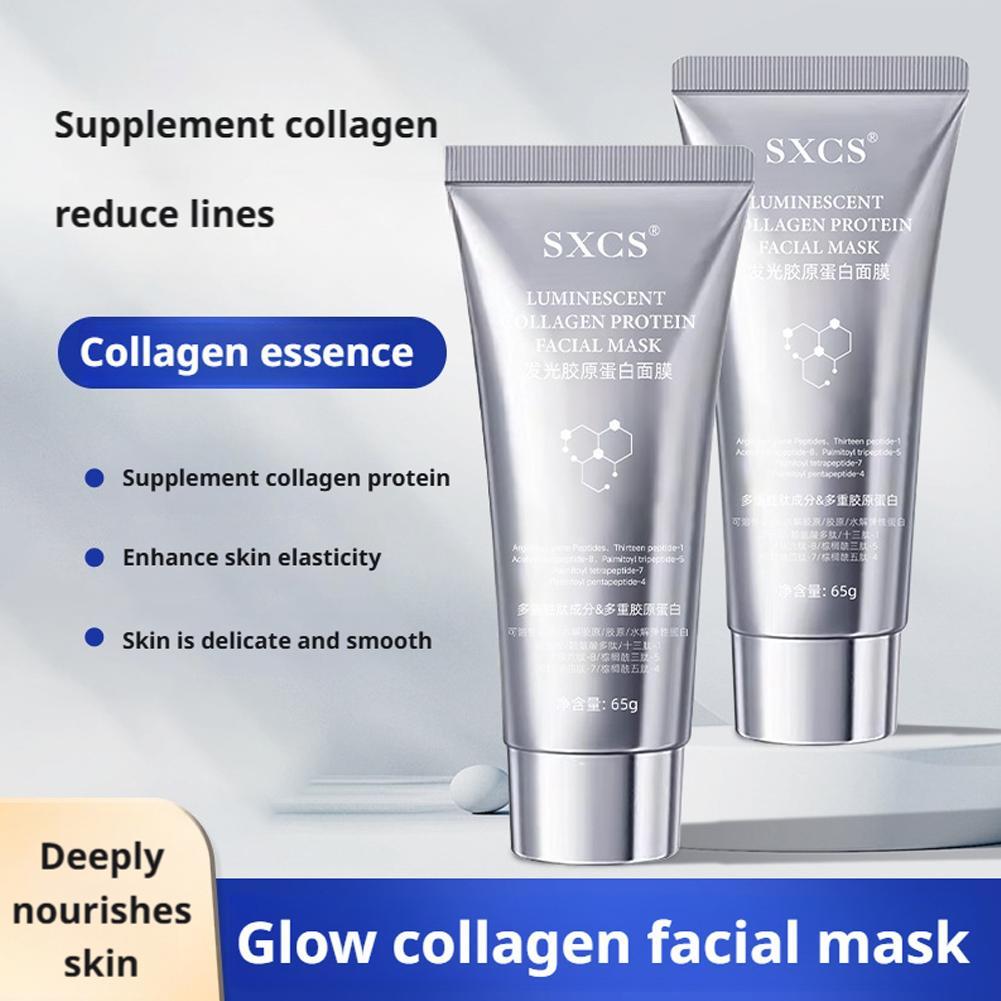 Sleeping Pack Overnight - Maschera viso rassodante al collagene Idratazione