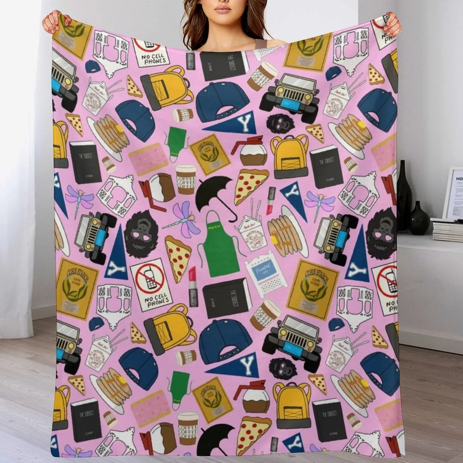 Sleeping Pack Overnight - Coperta Morbida con Stampa Integrale di