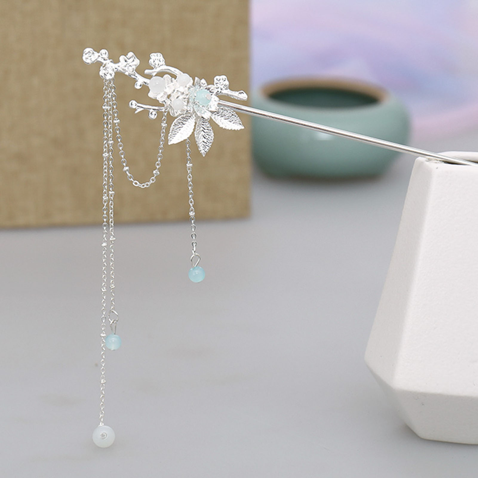Hanbok Hair Pin - Fermaglio per Capelli in Lega Stile