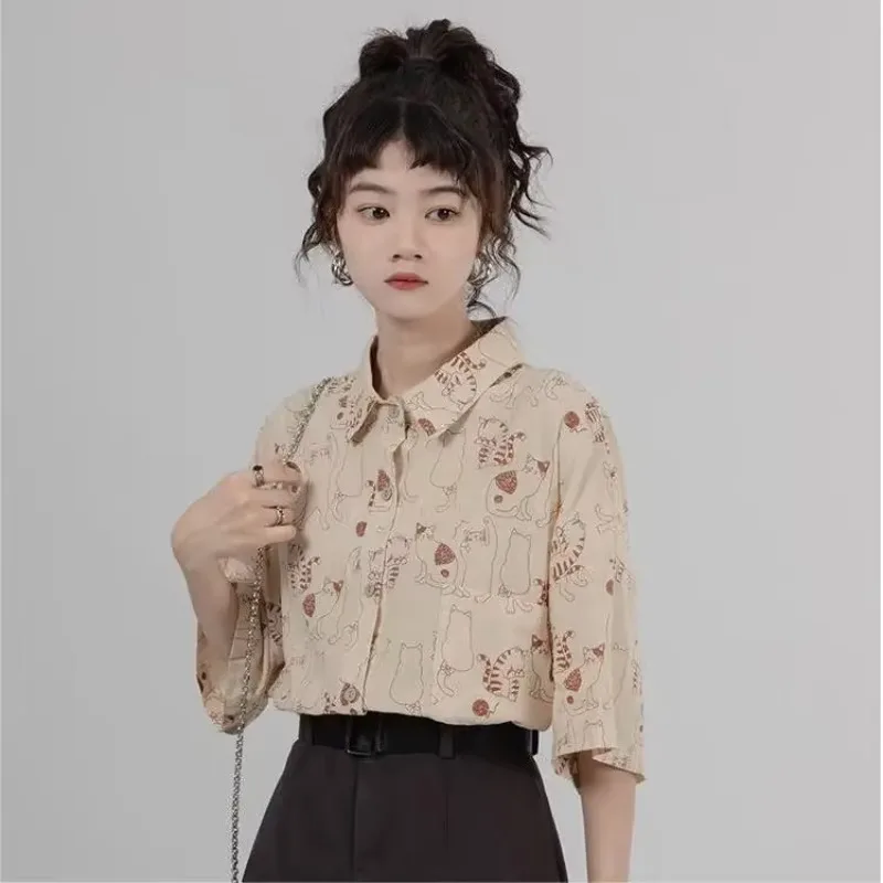 Camicie Camicia da donna con t - Korean Lifestyle Student recensione e prezzo