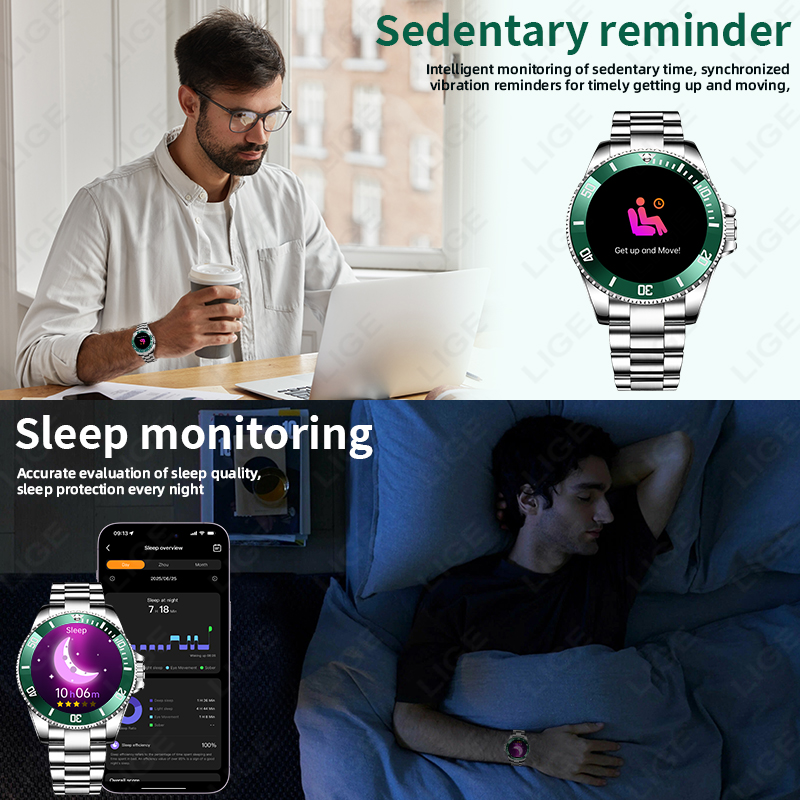 LIGE 2026 Orologio Smart di Lu - Korean Luxury Lifestyle recensione e prezzo