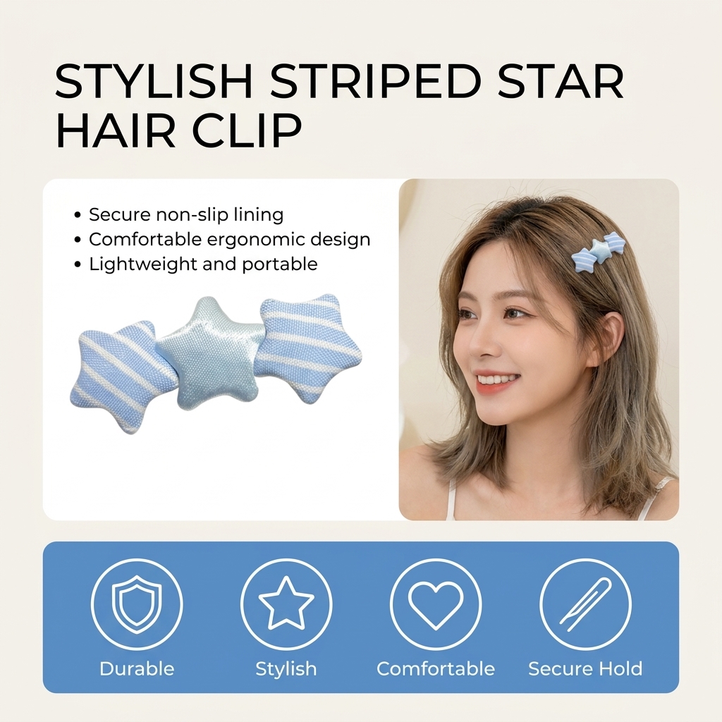Simpatico fermaglio per capell - Korean Daily Lifestyle recensione e prezzo
