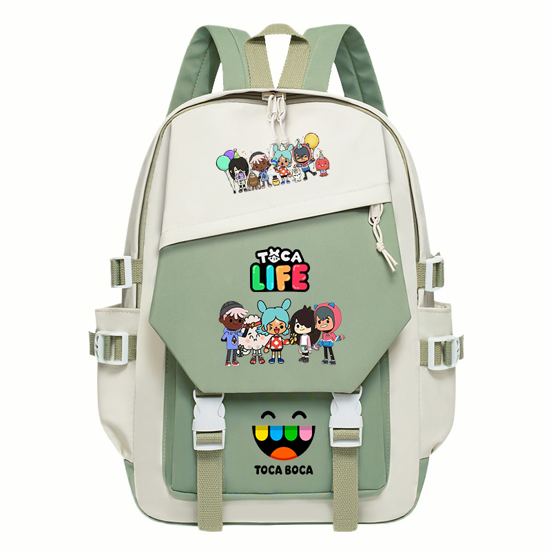 Zaino con stampa Toca Life Wor - Korean Lifestyle Student recensione e prezzo